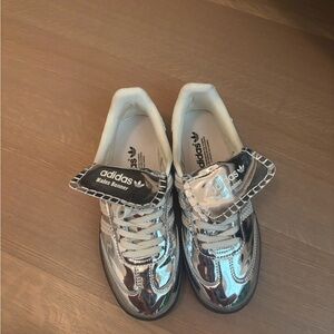adidas wales bonner samba silver never worn